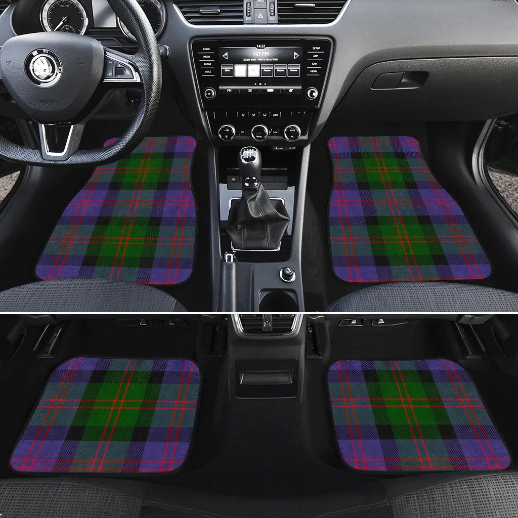 Blair Modern Tartan Classic Car Floor Mats