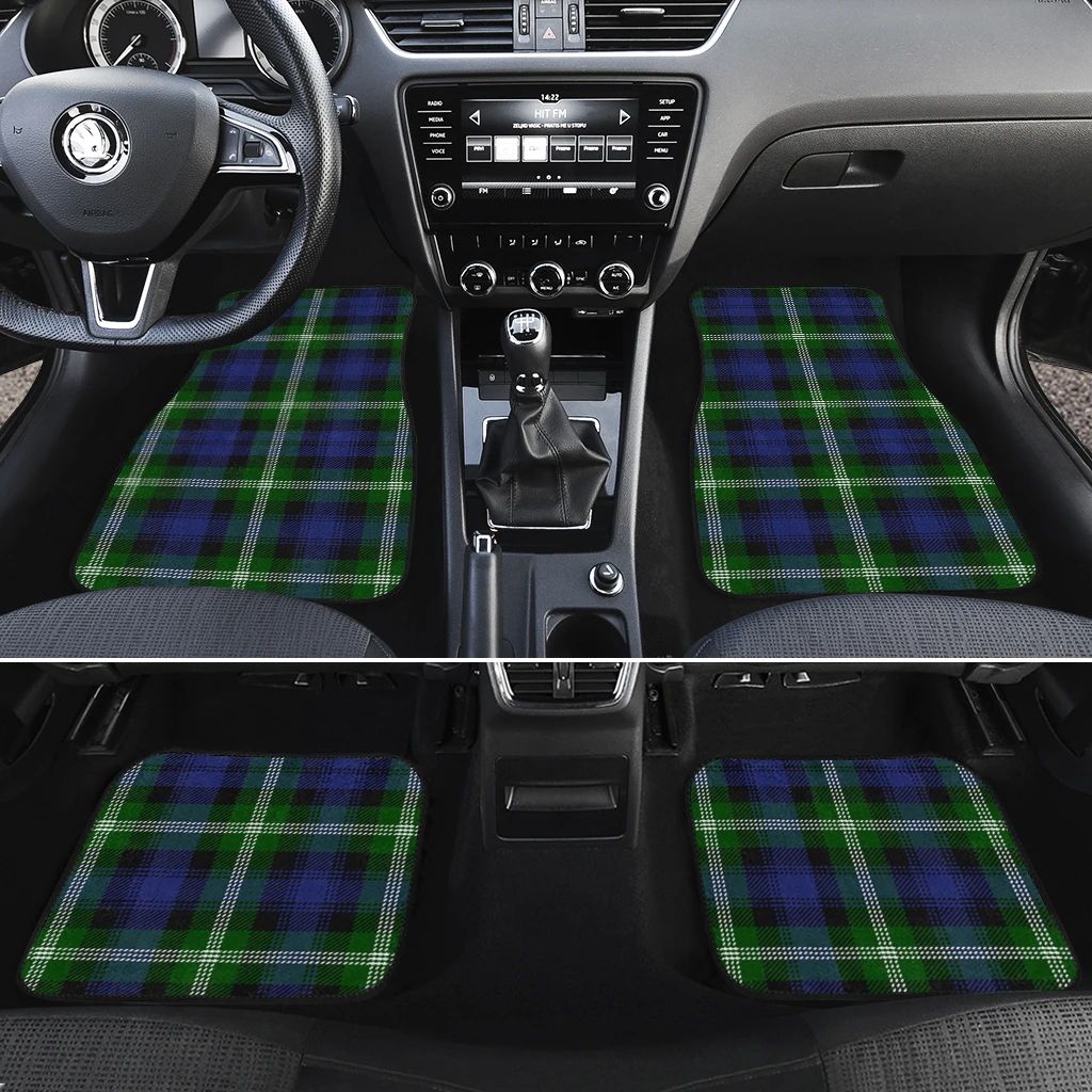 Baillie Modern Tartan Classic Car Floor Mats