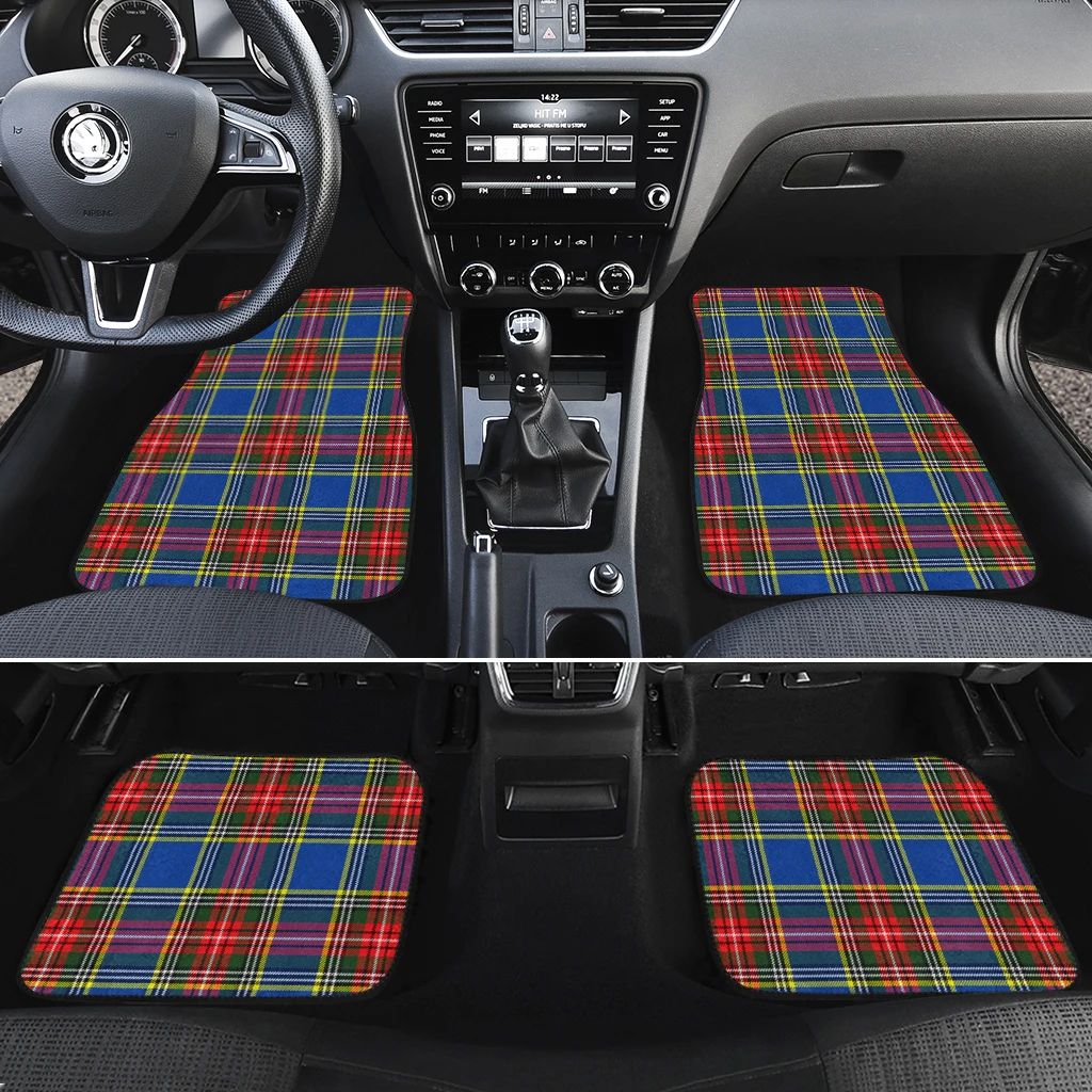 MacBeth Modern Tartan Classic Car Floor Mats