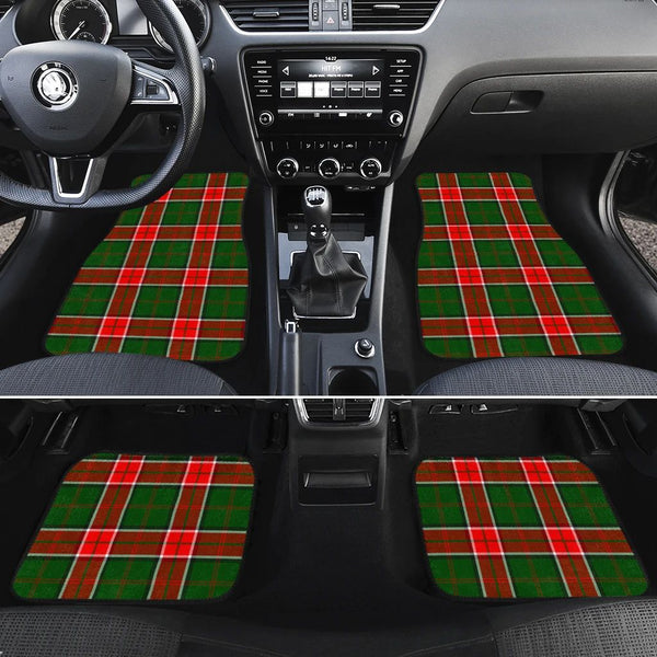 Pollock Modern Tartan Classic Car Floor Mats