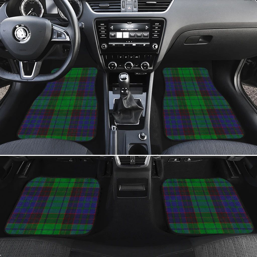 Stewart Old Modern Tartan Classic Car Floor Mats