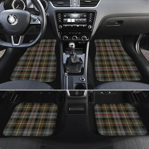 MacKenzie Weathered Tartan Classic Car Floor Mats