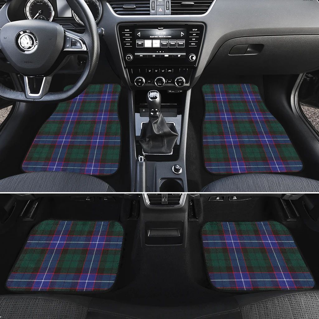 Hunter Modern Tartan Classic Car Floor Mats