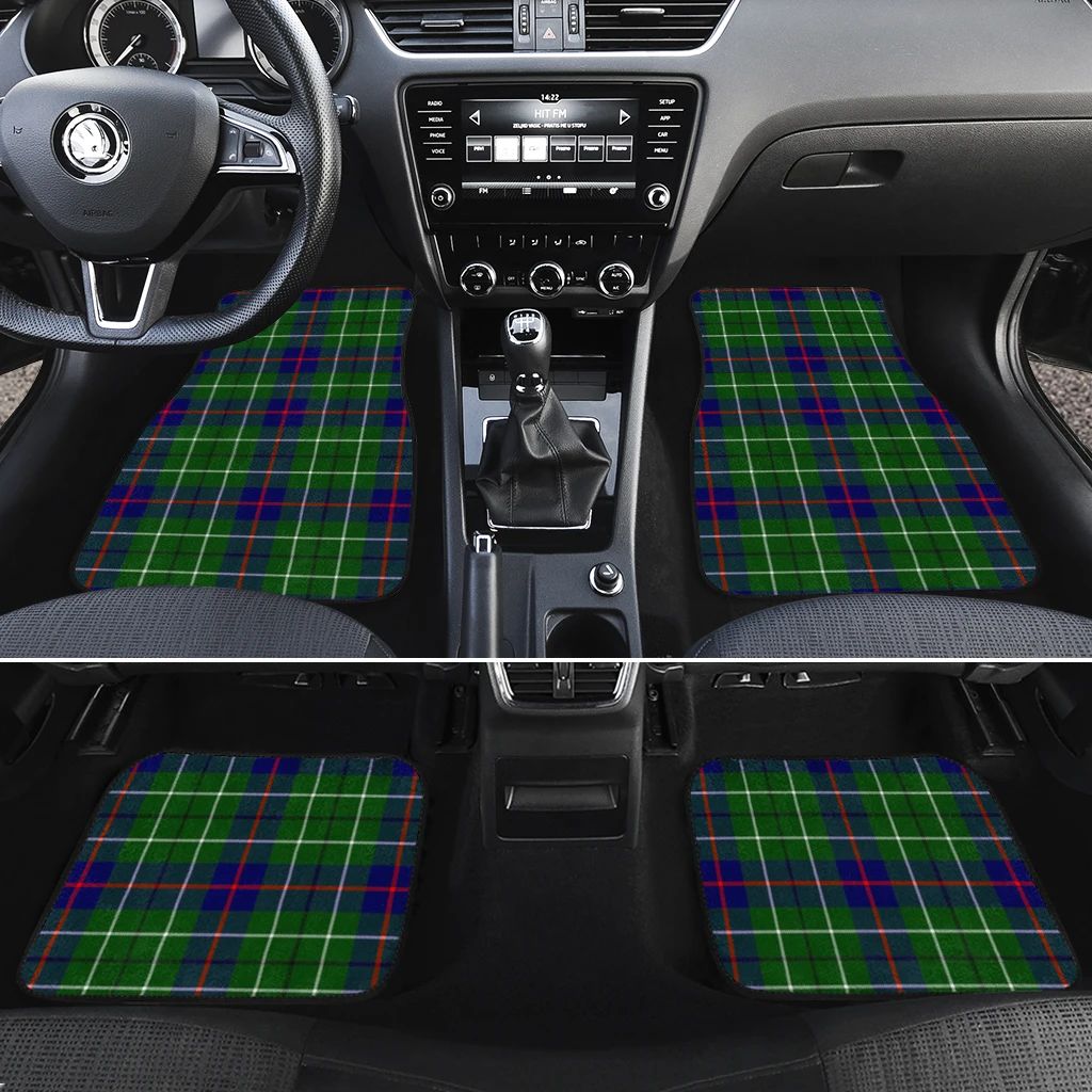 Duncan Modern Tartan Classic Car Floor Mats