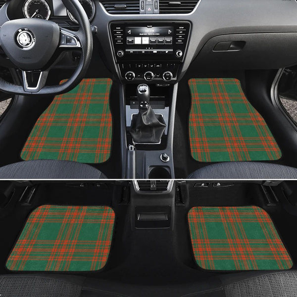 Menzies Green Ancient Tartan Classic Car Floor Mats