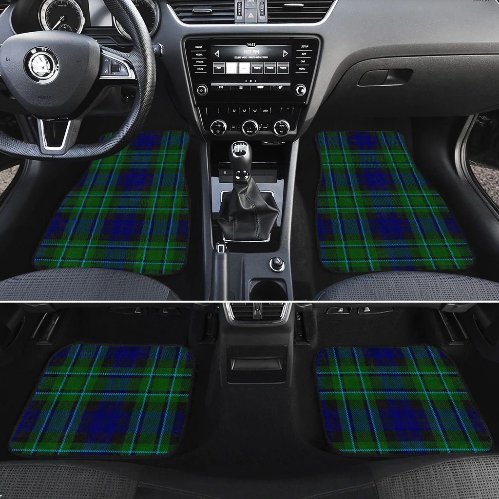 MacCallum Modern Tartan Classic Car Floor Mats