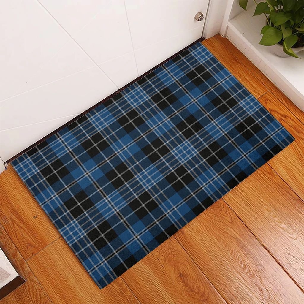 Clergy Blue Tartan Classic Door Mat