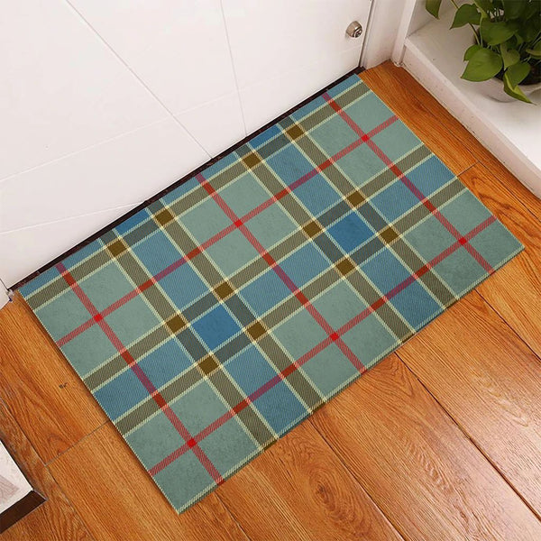 Balfour Blue Tartan Classic Door Mat