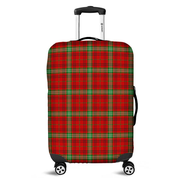 Morrison Red Modern Tartan Classic Luggage Cover