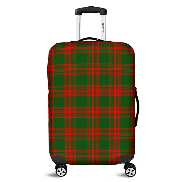 Menzies Green Modern Tartan Classic Luggage Cover