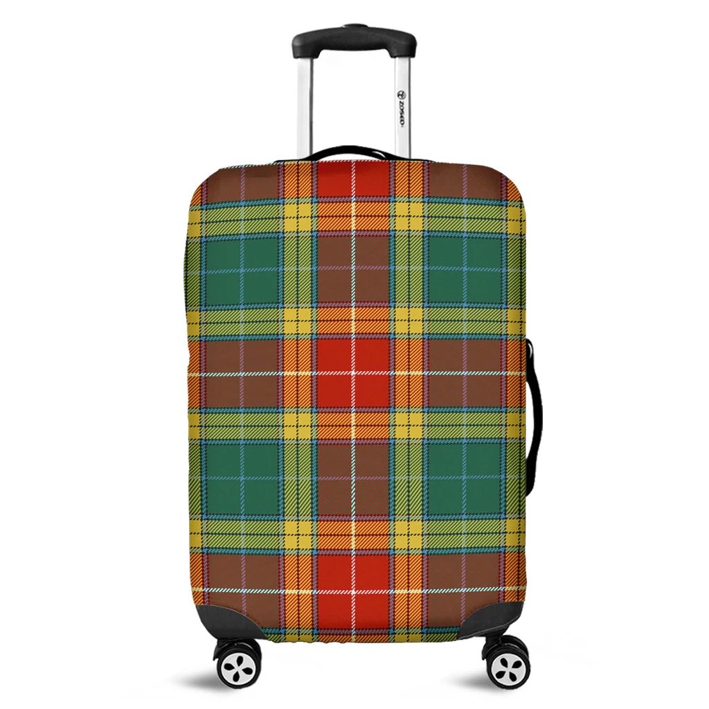 Buchanan Old Set Weathered Tartan Classic Luggage Cover