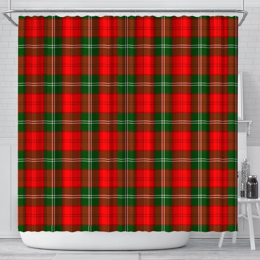 Lennox Modern Tartan Classic Shower Curtain