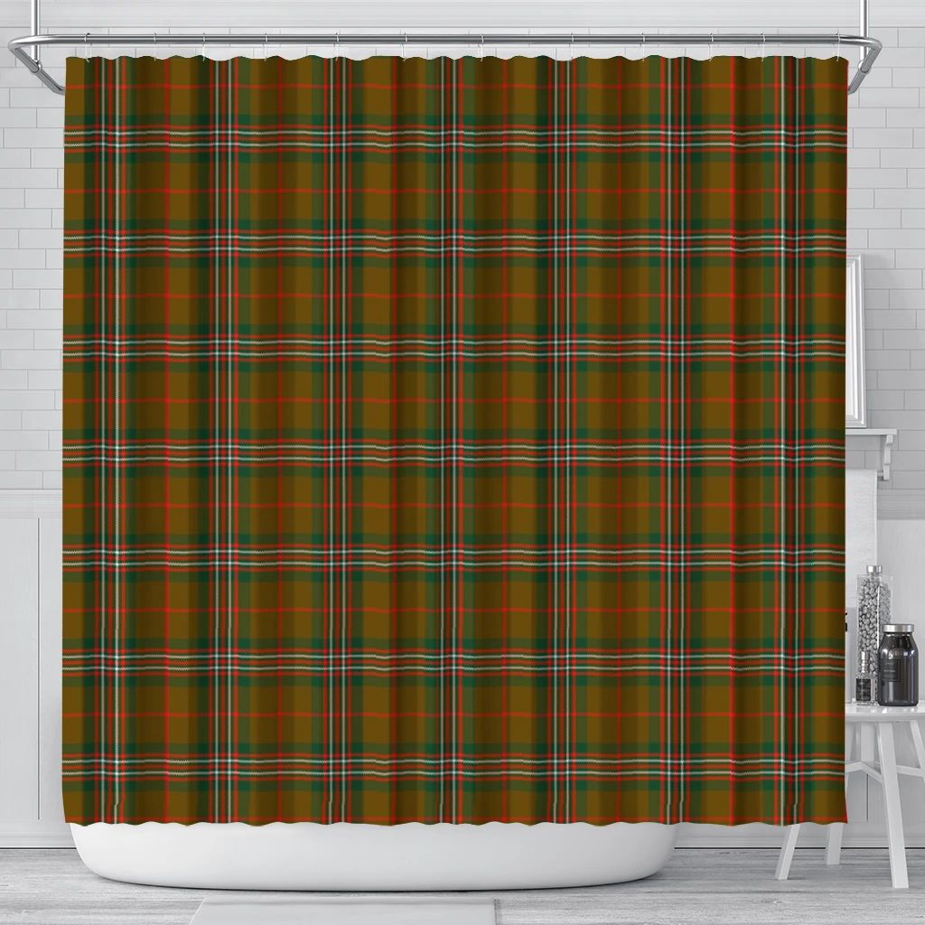 Scott Brown Modern Tartan Classic Shower Curtain