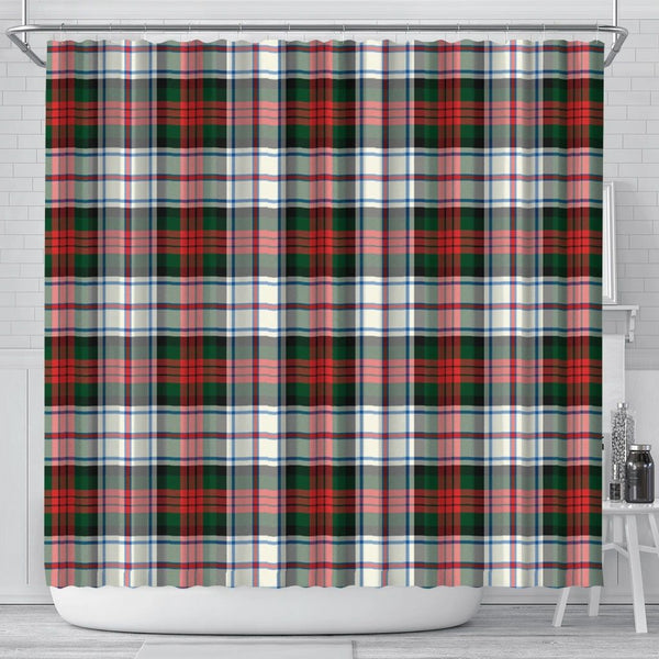 MacDuff Dress Modern Tartan Classic Shower Curtain