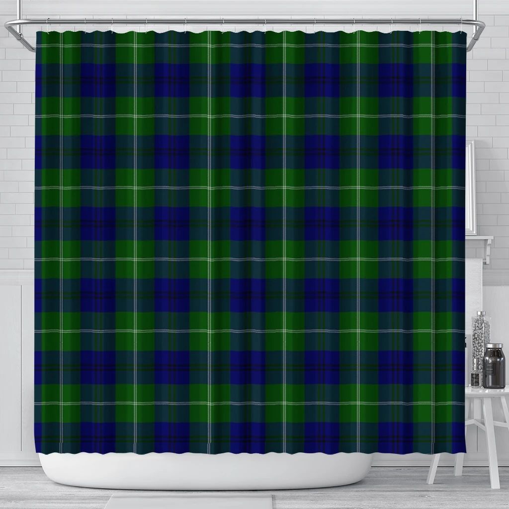 Oliphant Modern Tartan Classic Shower Curtain