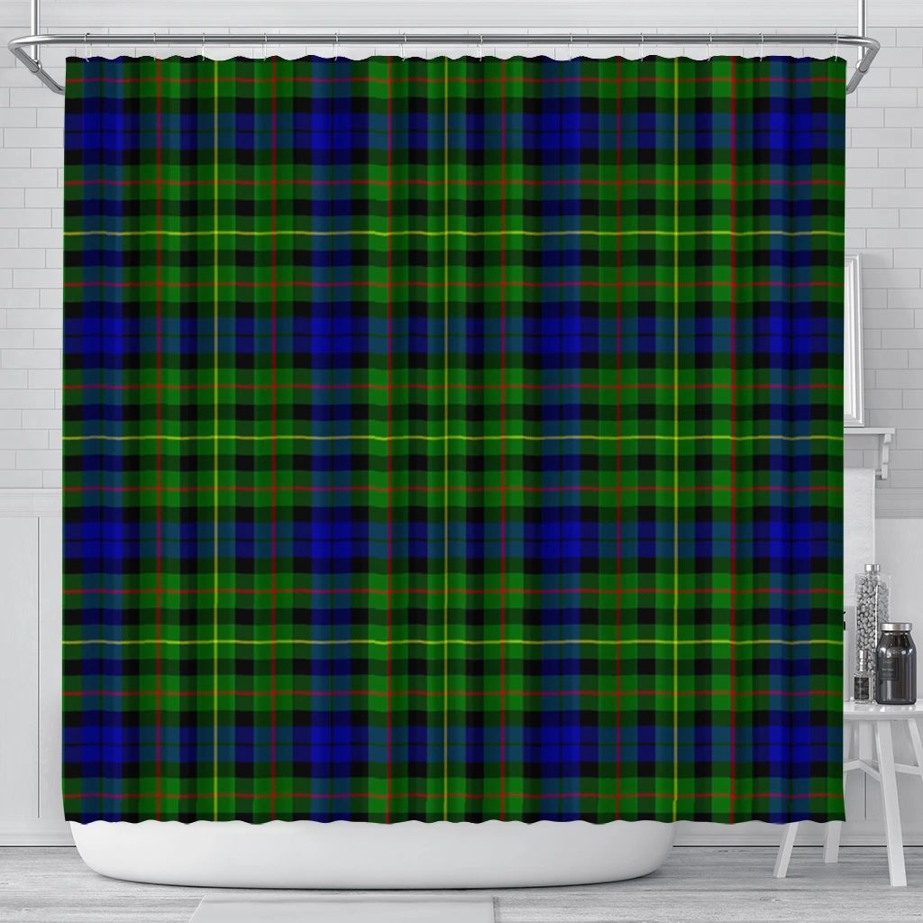 Rollo Modern Tartan Classic Shower Curtain