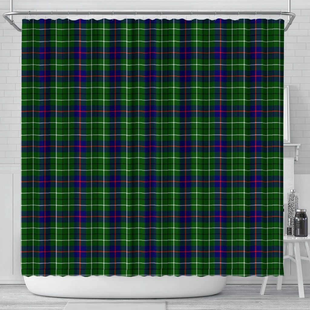 Duncan Modern Tartan Classic Shower Curtain