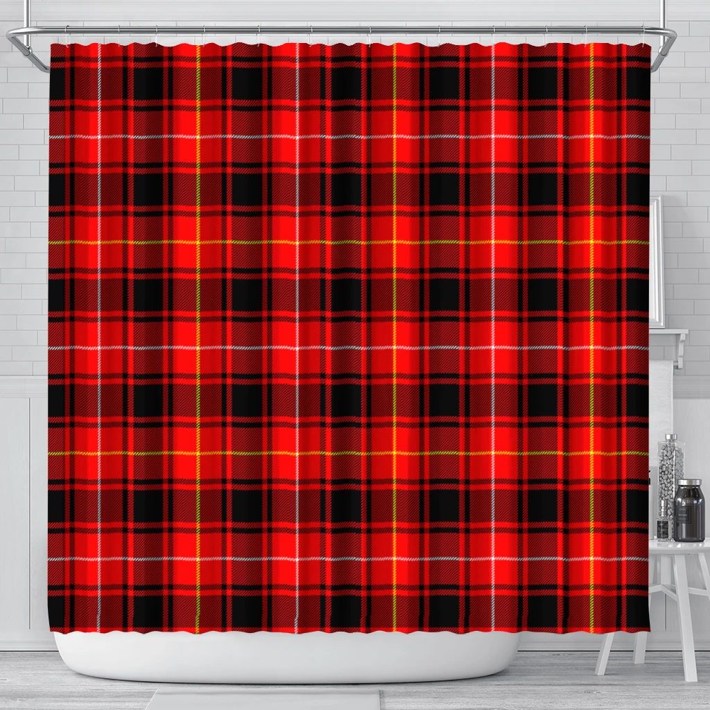 MacIver Modern Tartan Classic Shower Curtain