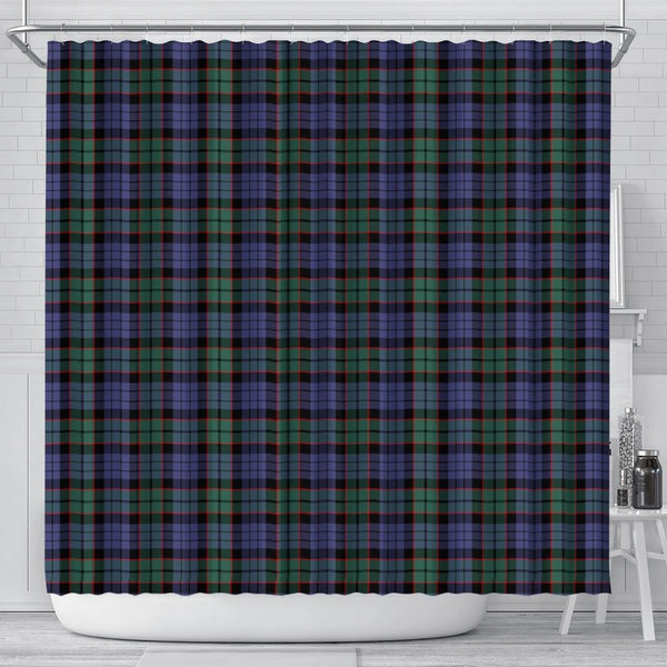 Fletcher Modern Tartan Classic Shower Curtain