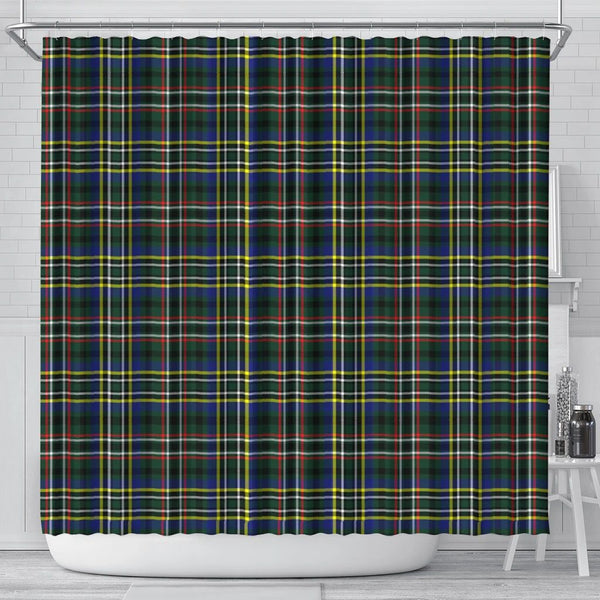 Scott Green Modern Tartan Classic Shower Curtain