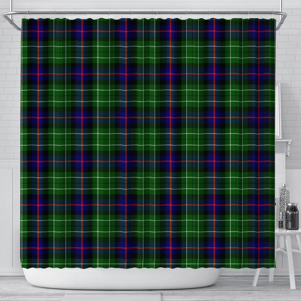 Leslie Hunting Tartan Classic Shower Curtain