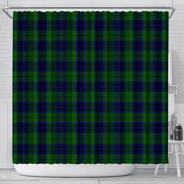 Keith Modern Tartan Classic Shower Curtain