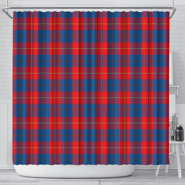 Galloway Red Tartan Classic Shower Curtain