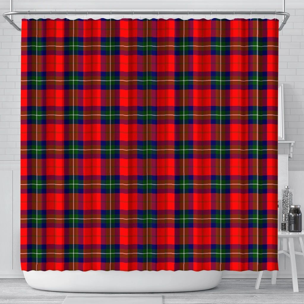 Ruthven Modern Tartan Classic Shower Curtain