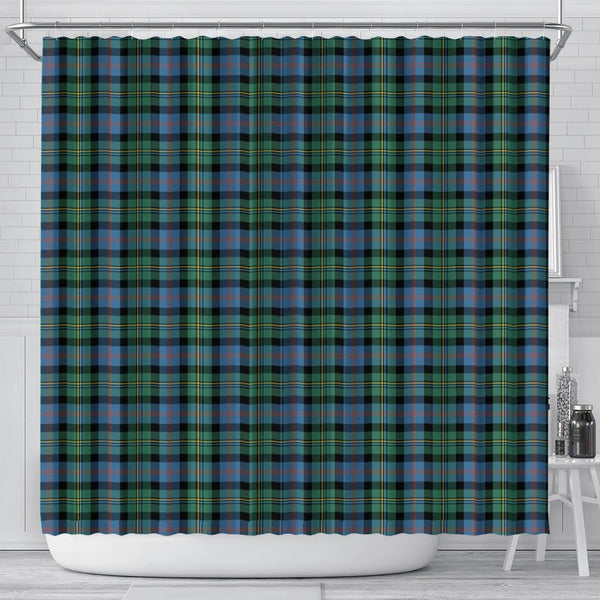 Malcolm Ancient Tartan Classic Shower Curtain