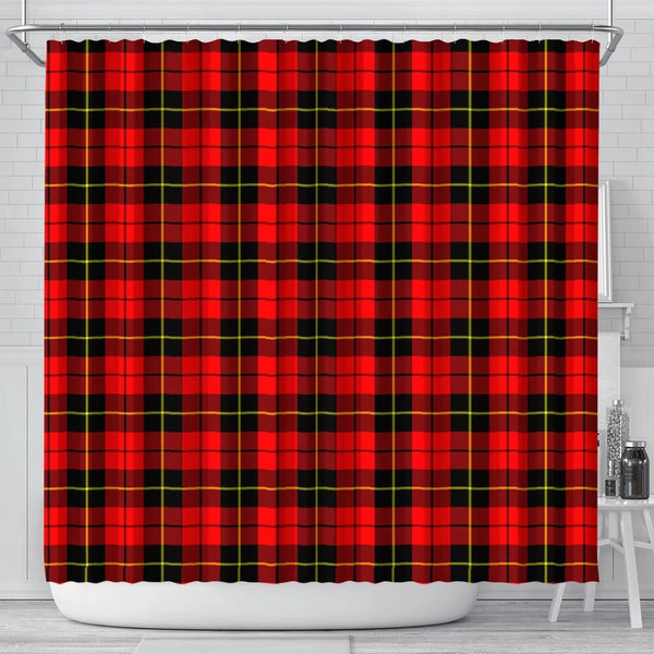 Wallace Hunting Red Tartan Classic Shower Curtain