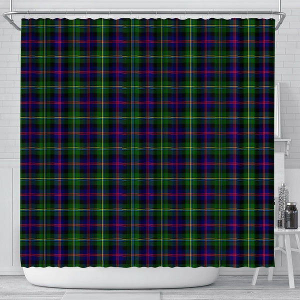 Malcolm Modern Tartan Classic Shower Curtain