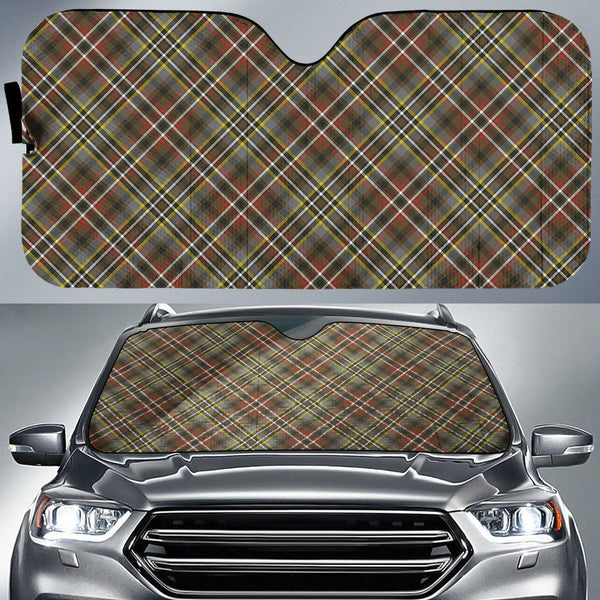 Scott Green Weathered Tartan Classic Auto Sun Shade