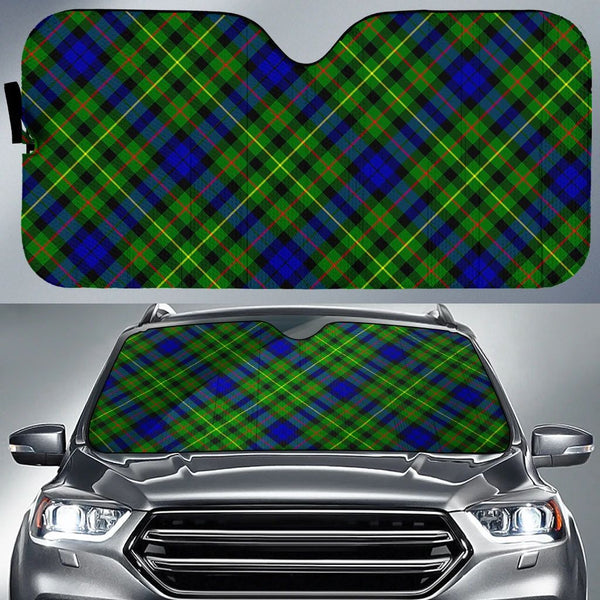 Rollo Modern Tartan Classic Auto Sun Shade