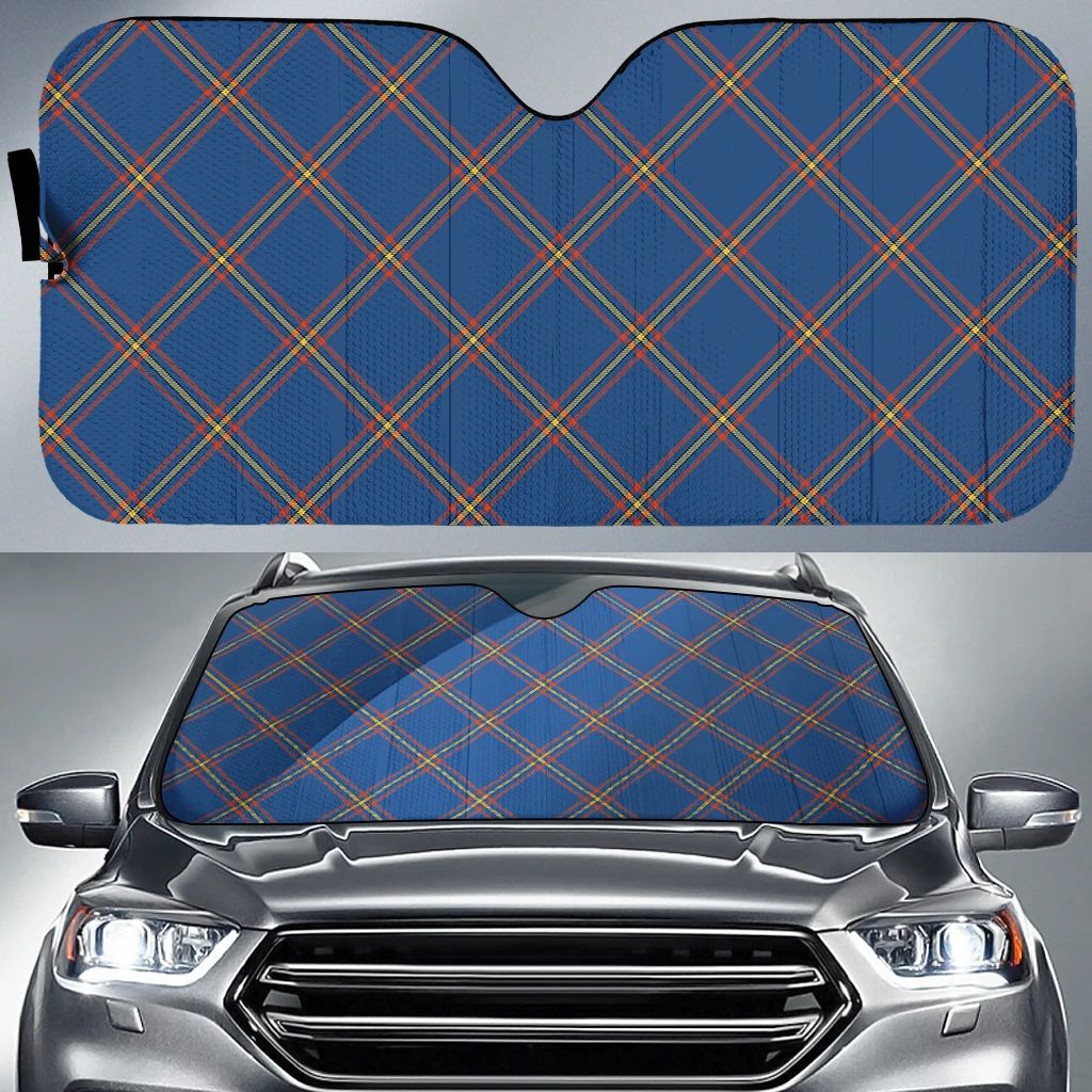 MacLaine of Loch Buie Hunting Ancient Tartan Classic Auto Sun Shade