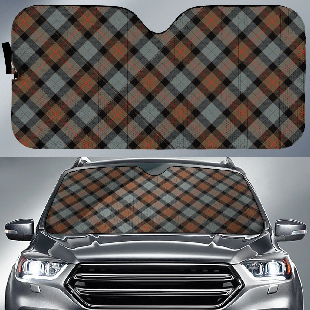 Gunn Weathered Tartan Classic Auto Sun Shade