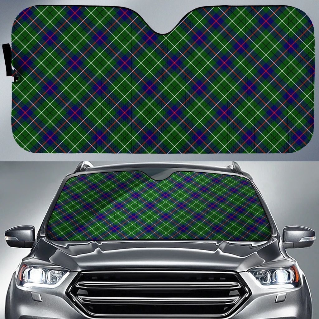 Duncan Modern Tartan Classic Auto Sun Shade