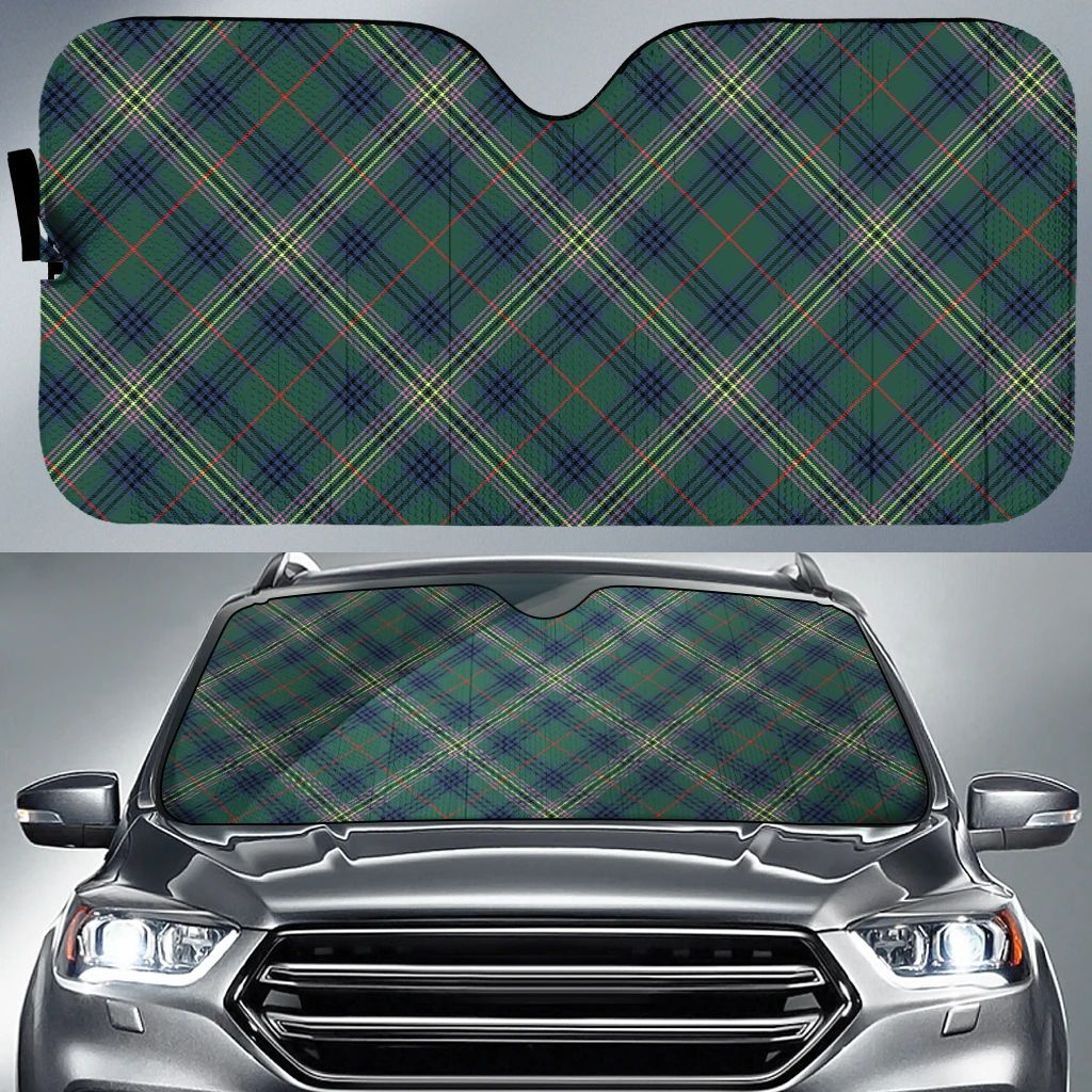 Kennedy Modern Tartan Classic Auto Sun Shade