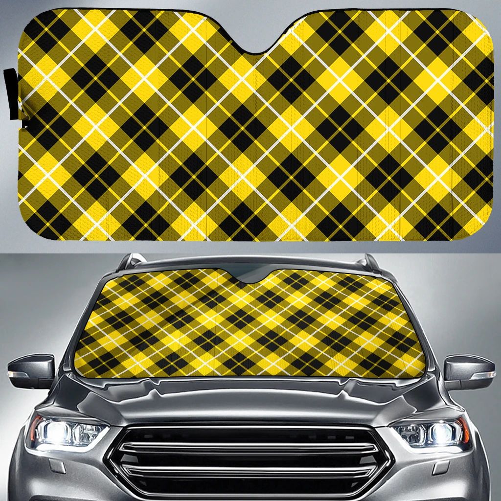 Barclay Dress Modern Tartan Classic Auto Sun Shade