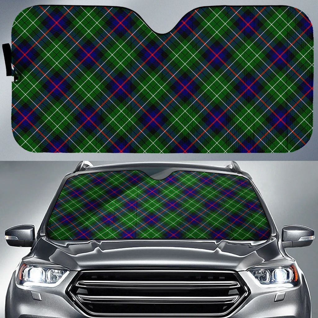 Leslie Hunting Tartan Classic Auto Sun Shade