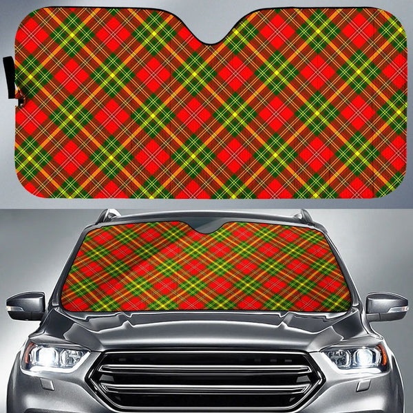 Leask Tartan Classic Auto Sun Shade