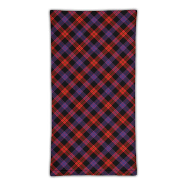 Brown Modern Tartan Classic Neck Gaiter