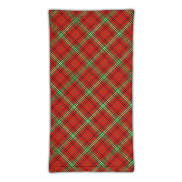 Morrison Red Modern Tartan Classic Neck Gaiter