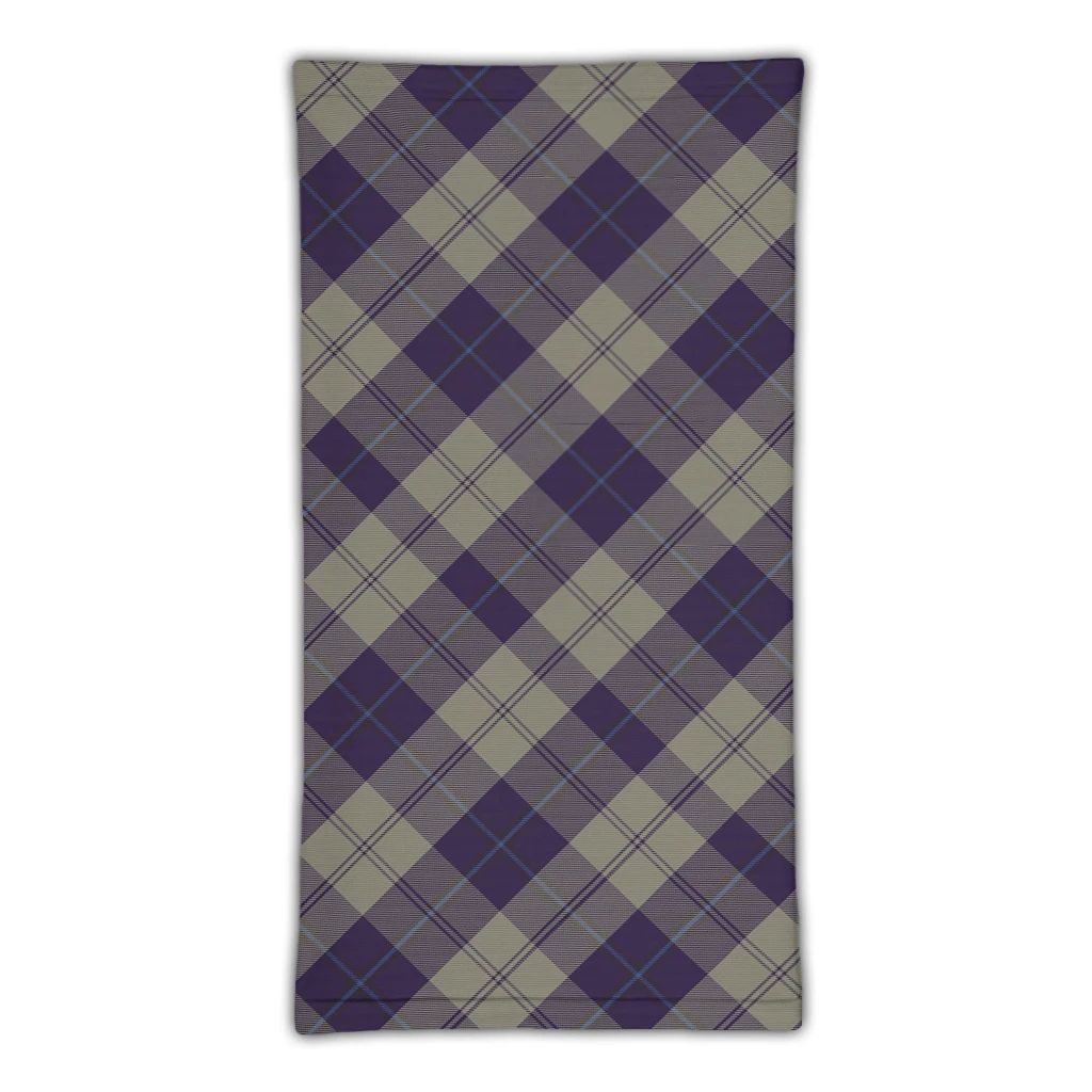 Cunningham Dress Blue Dancers Tartan Classic Neck Gaiter