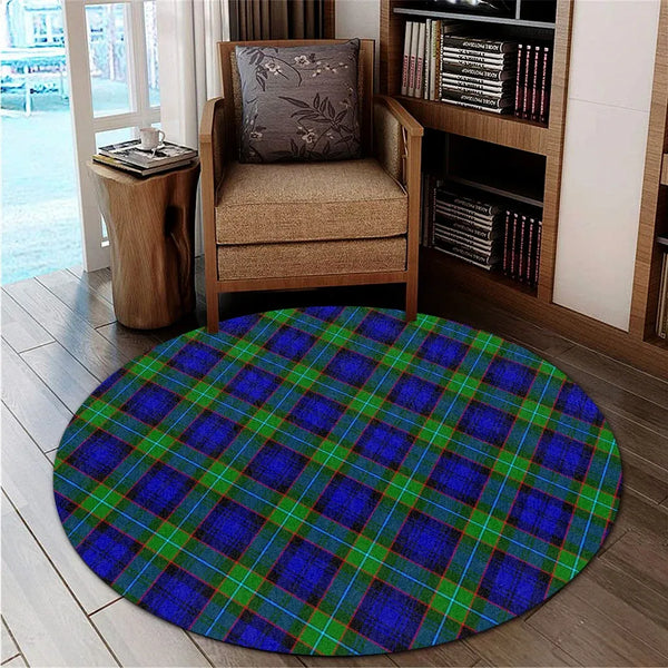 Sempill Modern Tartan Classic Round Carpet