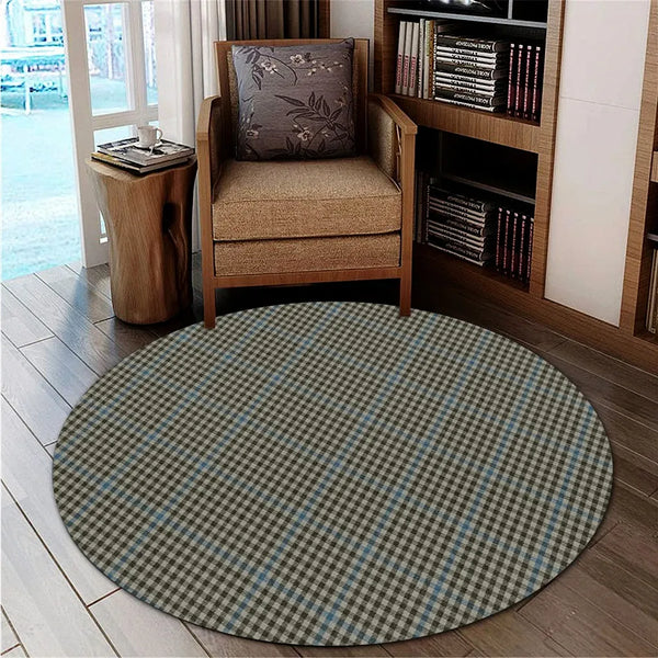 Haig Check Tartan Classic Round Carpet