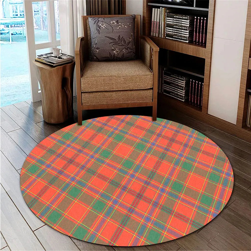 Munro Ancient Tartan Classic Round Carpet