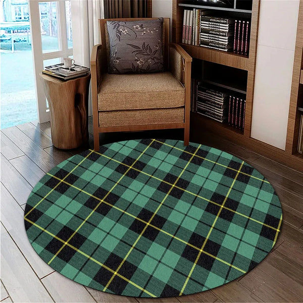 Wallace Hunting Ancient Tartan Classic Round Carpet