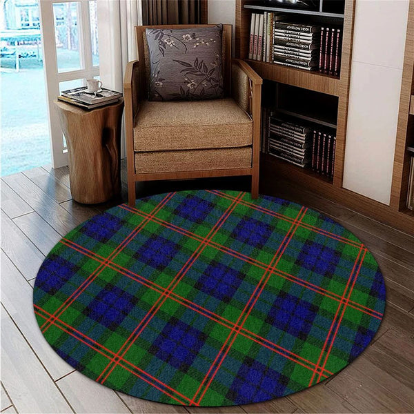 Dundas Modern 02 Tartan Classic Round Carpet