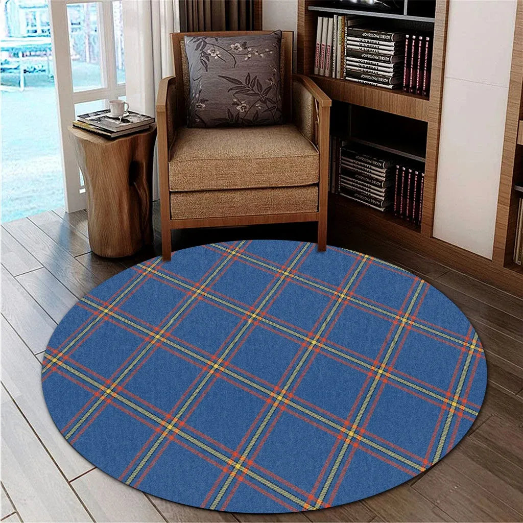 MacLaine of Loch Buie Hunting Ancient Tartan Classic Round Carpet