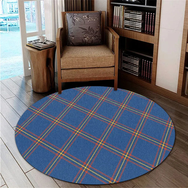 MacLaine of Loch Buie Hunting Ancient Tartan Classic Round Carpet